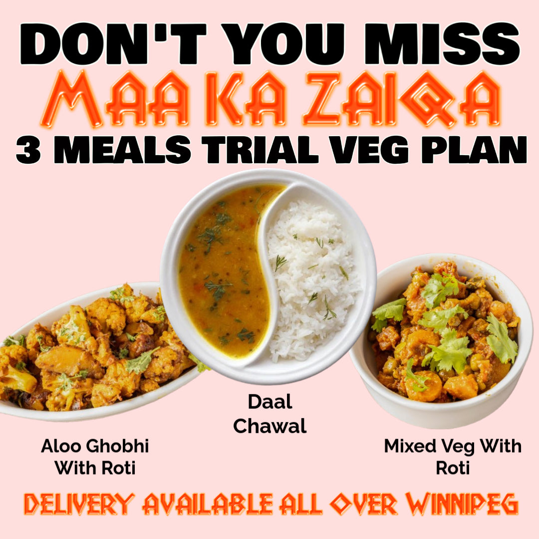 3 Meal Veg Plan - (Delivery Every Monday & Thursday)