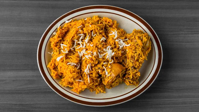 Chicken Biryani at The Kolachi Kitchen — best biryani in Winnipeg