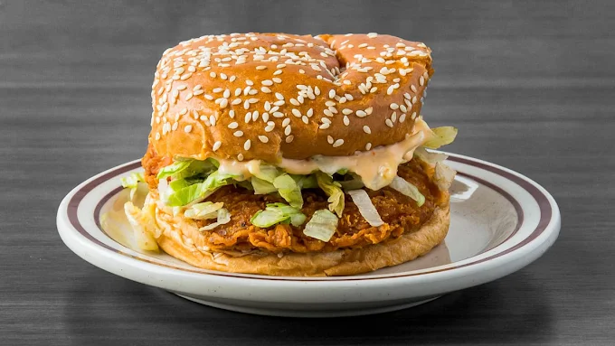 Bun Kabab at The Kolachi Kitchen Downtown Winnipeg — Pakistani street food