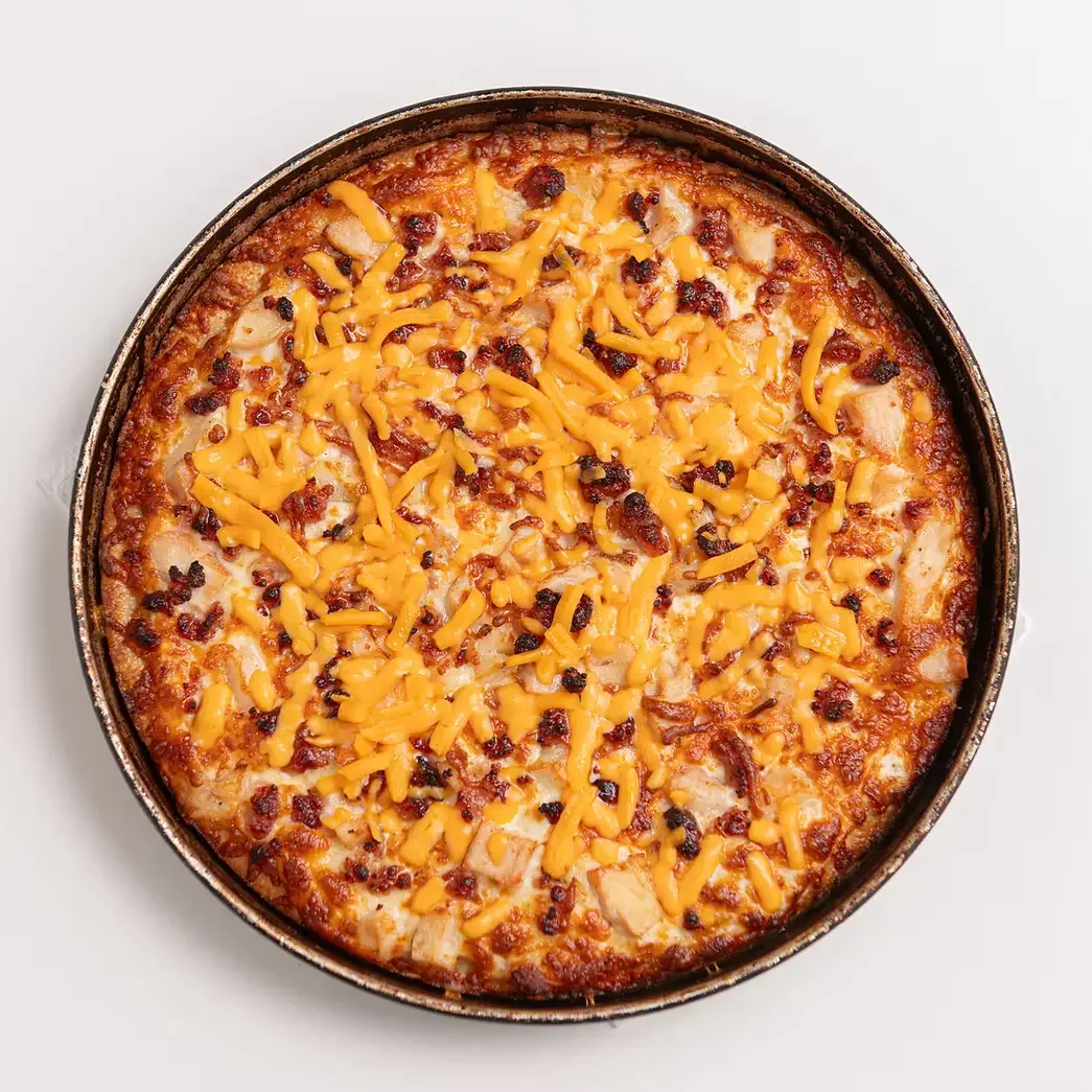 Chicken Tikka Pizza halal delivery Winnipeg — The Kolachi Kitchen fusion pizza
