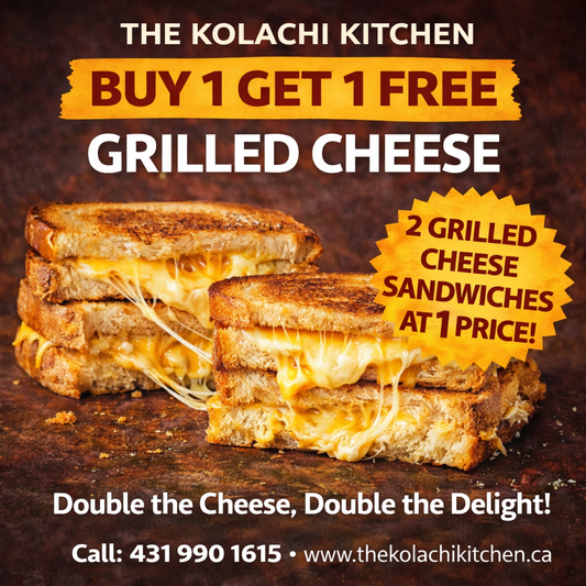 BUY 1 GET 1 FREE Grilled Cheese