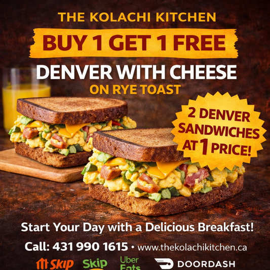 Buy 1 Get 1 Free Denver W/ Cheese