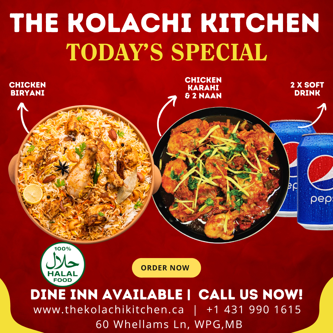 Chicken Biryani & Chicken Karahi (Today Special)